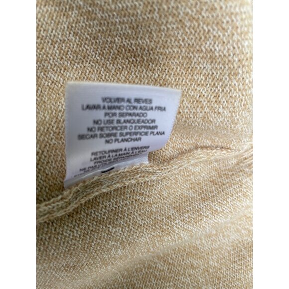 Alfred Dunner Womens 1X Beige Floral Embroidered Short Sleeve Knit Top With Coll - Picture 9 of 9